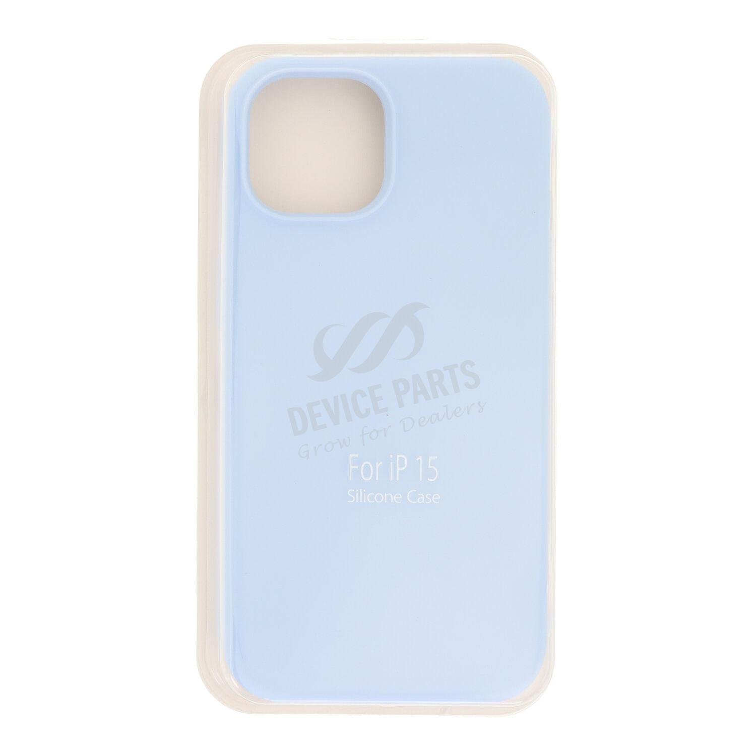 as130169d_2310179542_1.jpg Full Pure Color Liquid Silicone Case Without Logo for iPhone 15 Azure - Image 1