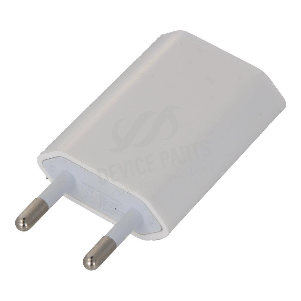 as139398_2403112080_1.jpg A1400 5W USB Charger without Package for iPhone HQ White EU Plug - Image 1