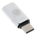 Lightning Female To Type-C Male Charging Adapter for iPhone 15 Series Silver