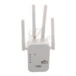 1200Mbps 2.4GHz+5Ghz Dual Band Network Wireless WiFi Signal Booster Repeater White EU Plug