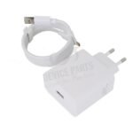 80W USB Charger with 1M Type-C Cable without Package for Oppo EU Plug OEM White