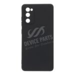 Full Pure Color Liquid Silicone Case for Samsung Galaxy S20 FE Black