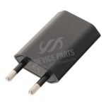 5V 1A USB Charger without Logo for iPhone Black EU Plug - Image 2