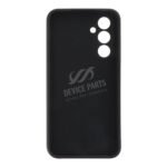 Full Pure Color Liquid Silicone Case for Samsung Galaxy A54 5G Black - Image 2