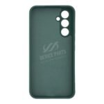 Full Pure Color Liquid Silicone Case for Samsung Galaxy A54 5G Dark Green - Image 2