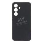 Pure Color MagSafe Anti-drop Liquid Silicone Case for Samsung Galaxy S25 Black