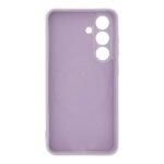 Pure Color MagSafe Anti-drop Liquid Silicone Case for Samsung Galaxy S25 Purple - Image 2