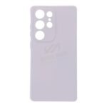 Pure Color MagSafe Anti-drop Liquid Silicone Case for Samsung Galaxy S25 Ultra Purple