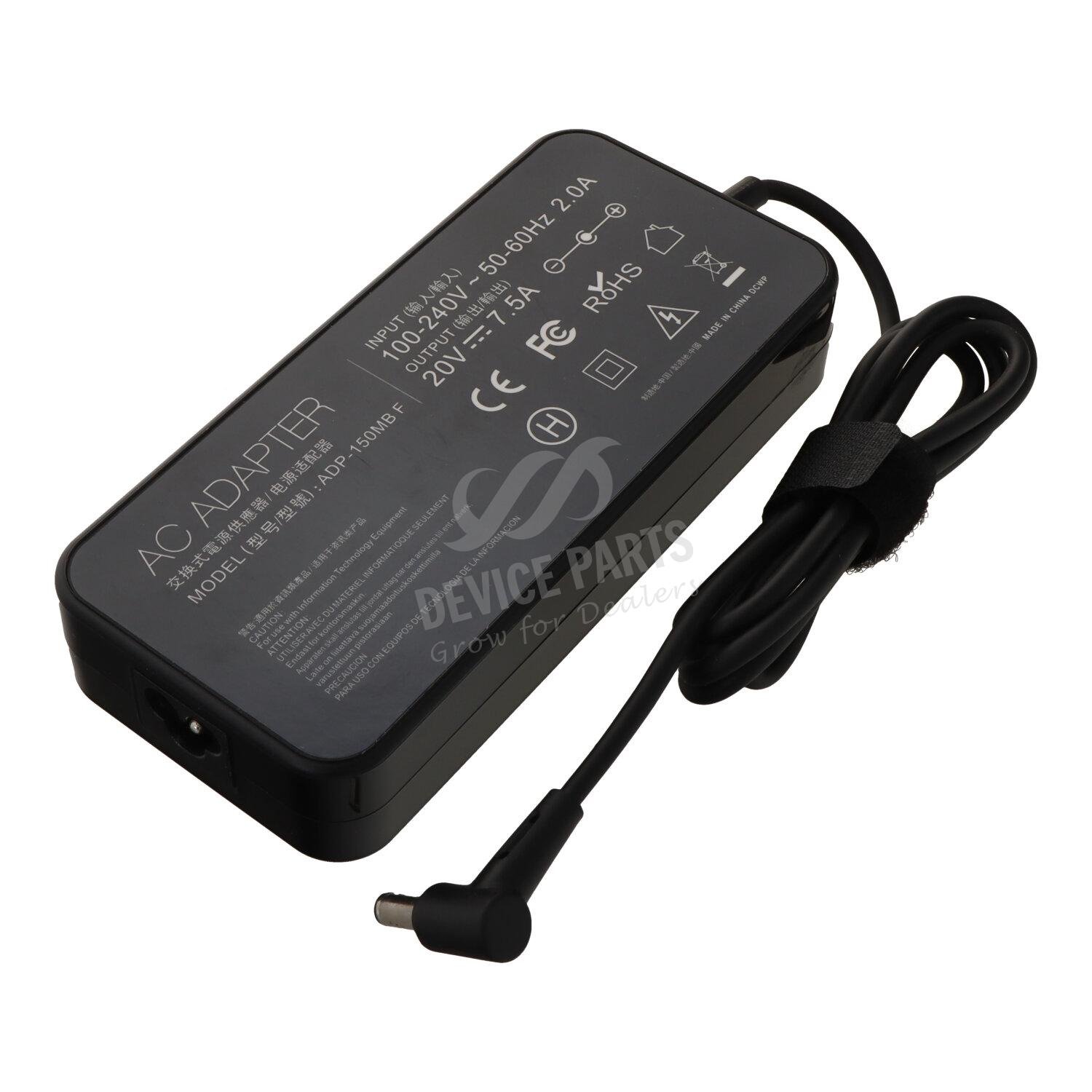as163572_2503311440_1.jpg 6.0*3.7mm 20V/7.5A/150W Power Supply Adapter without AC Cable HQ - Image 1