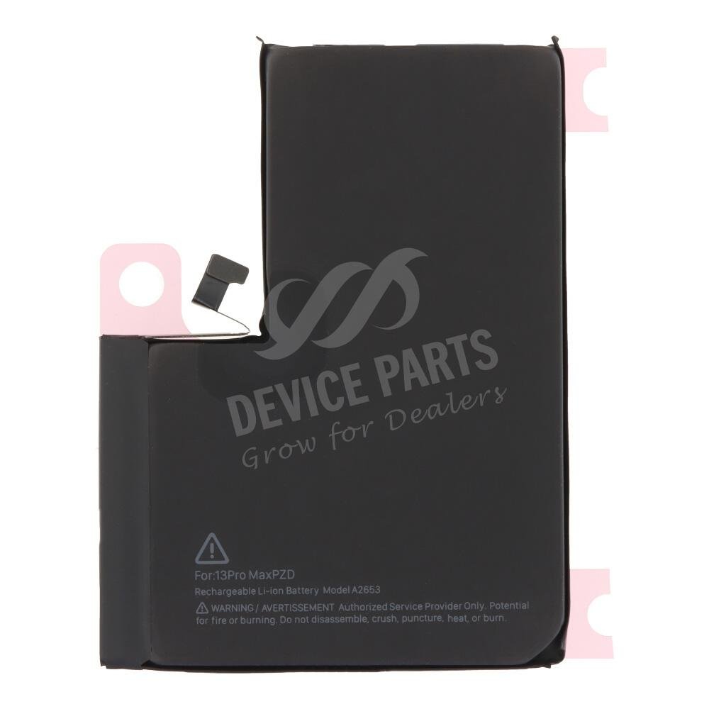 as167840_2507281661_1.jpg 4650mAh Battery + Battery Adhesive for iPhone 13 Pro Max 6.7" High Capacity Version + Diagnosable + Battery Health 100% OEM without Logo - Image 1