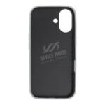 Liquid Metal Skin Feel Magnetic Case for iPhone 16 Silver - Image 2