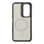 Dual Color Shockproof Magsafe Case with Metal Lens Holder for Samsung Galaxy S25+ Grey - Image 2