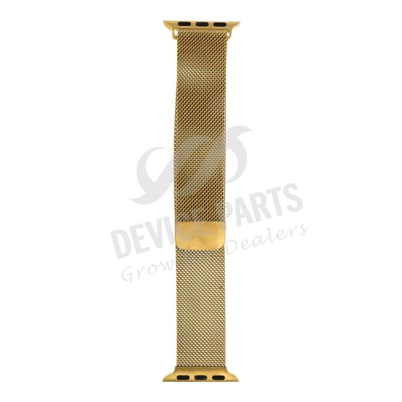 cf062902e_2104274033_1.jpg Milanese Loop Band for Apple Watch Series 1 38mm/Series 2 38mm/Series 3 38mm/Series 4 40mm/Series 5 40mm Gold - Image 1