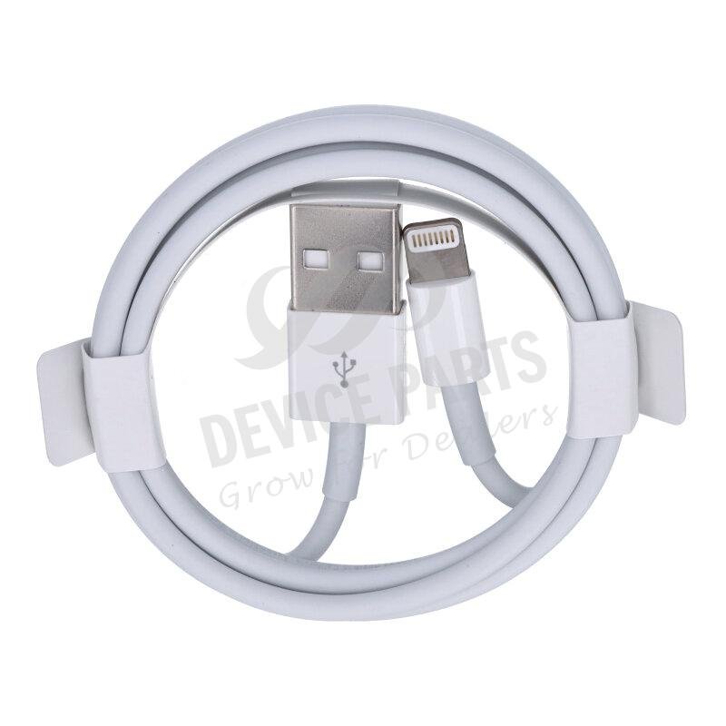pt002469_2104287601_1.jpg 1M Lightning to USB Cable with Package for iPhone 5-8 Plus/iPad 4/iPad Air/iPad Air 2 White Ori - Image 1